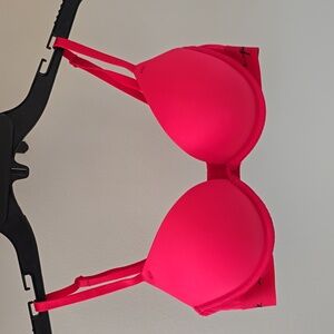 Red Push Up Bra